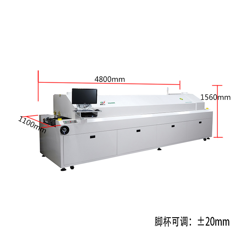 smt设备亚博八温区回流焊